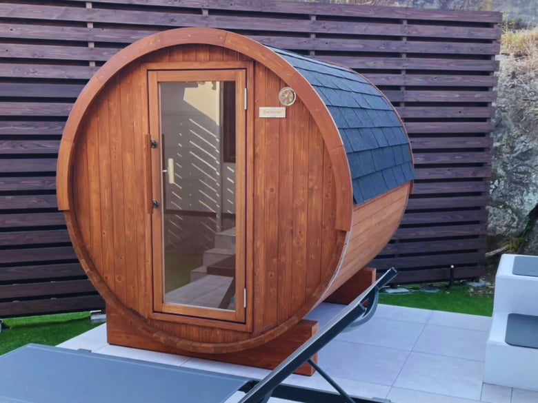 【国産檜バレルサウナ】 i – barrel Small-Long R18