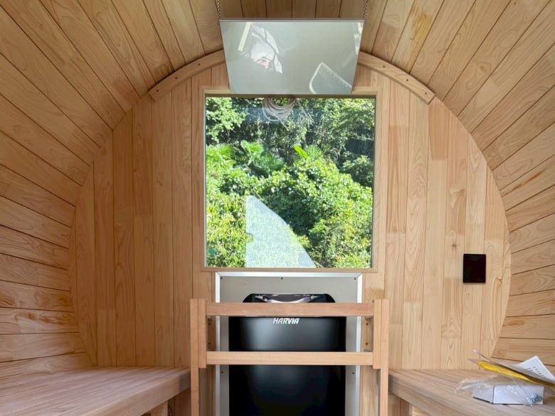 【国産檜バレルサウナ】 i – barrel Small-Long R18