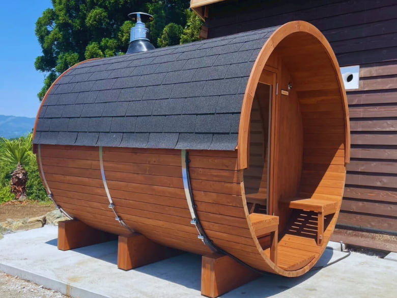 【国産檜バレルサウナ】 i – barrel Medium R245