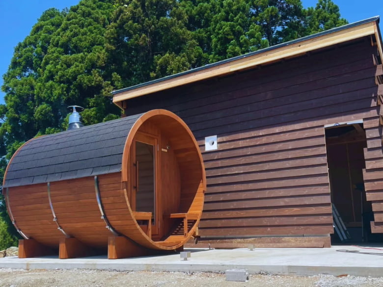 【国産檜バレルサウナ】 i – barrel Medium R245