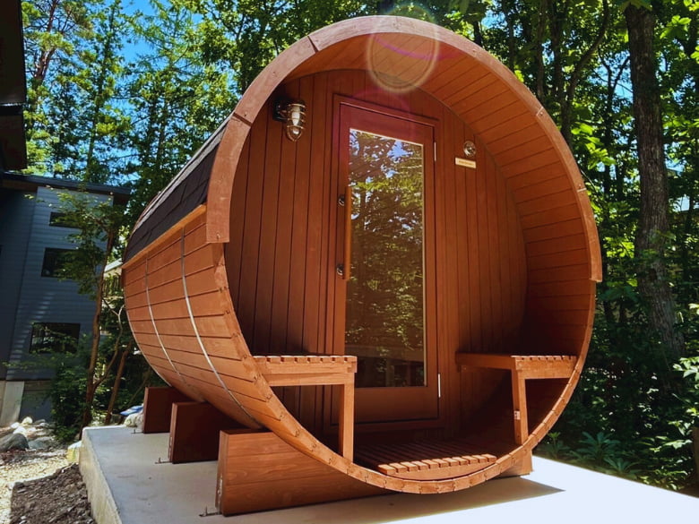 【国産檜バレルサウナ】 i – barrel Medium R245