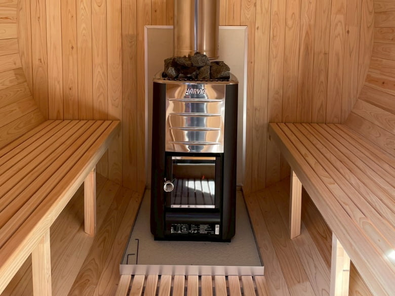 【国産檜バレルサウナ】 i – barrel Large R275