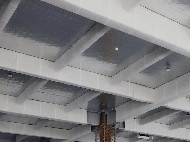 巻き付け耐火被覆材 Tekkaroll(テッカロール)|ROCKWOOL Japan合同会社