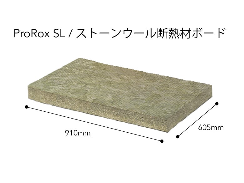 断熱・吸音・耐火を1枚で実現!断熱材ボード ProRox SL (プロロックス エスエル)