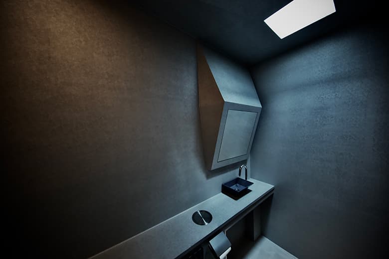 塗る亜鉛テクスチャー【店舗事例】