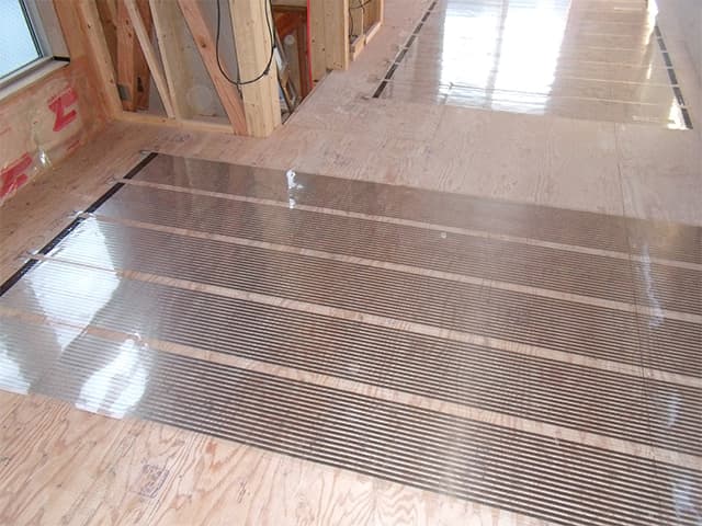 S-cut ヒーター概要(電気式床暖房)