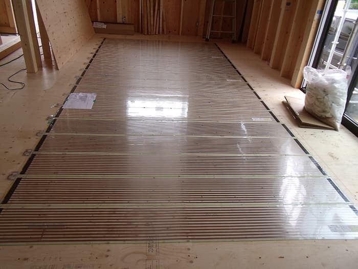 S-cut ヒーター概要(電気式床暖房)