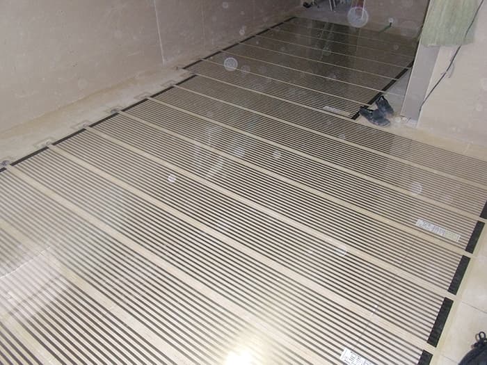 S-cut ヒーター概要(電気式床暖房)