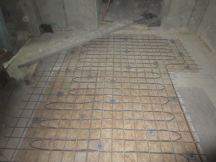 S-cut ヒーター概要(電気式床暖房)