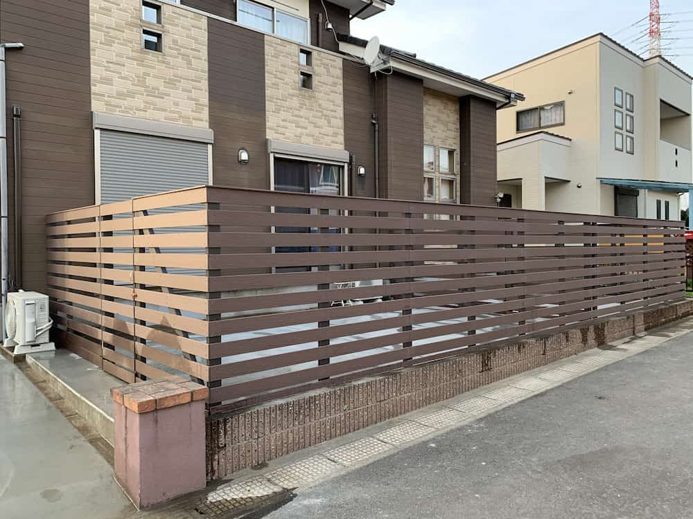 新建材のオリジナル人工木材Eee-Wood