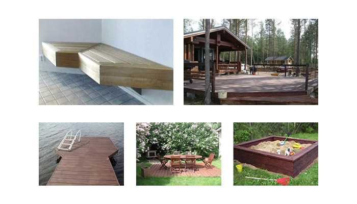 外構用木材【リュクスウッド】