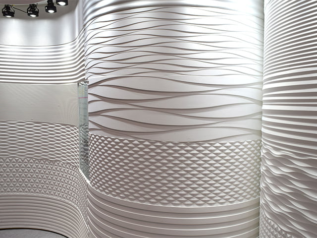 Rパネル【不燃/曲面用内装材】/ 株式会社サカイ