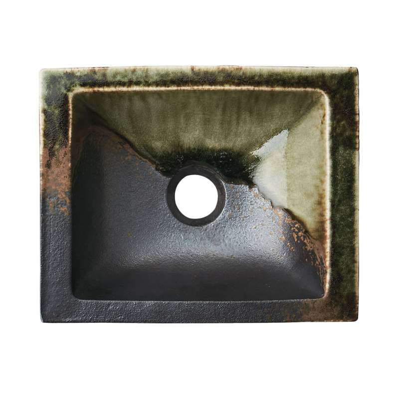 信楽焼手洗器 「利楽」