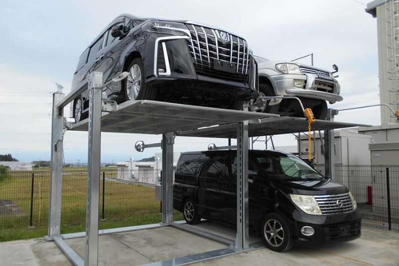 二段式駐車装置「ニューグレートストロング」2.5t仕様/サンキン株式会社