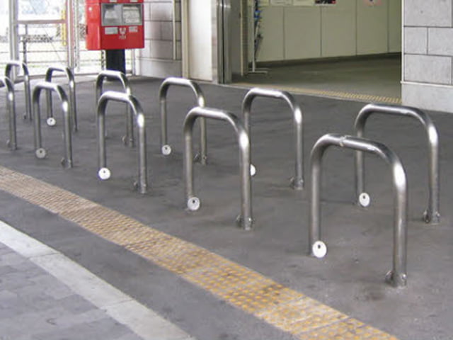 車止め ゲートタイプ(ステンレス製・スチール製)