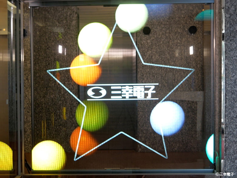 フィルムサイネージ