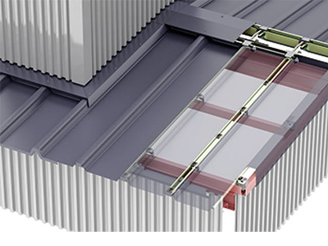 【金属屋根】折版 嵌合タイプ