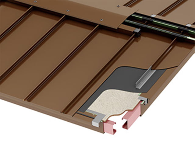 【金属屋根】縦葺 立馳タイプ