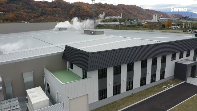 【空から見る屋根のカタチ】スドージャム安曇野工場