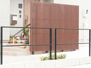 外構用デザイン手すり