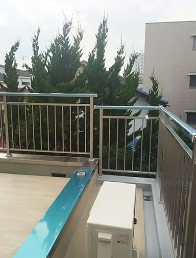 オーダーアルミ笠木手摺【材工できます】