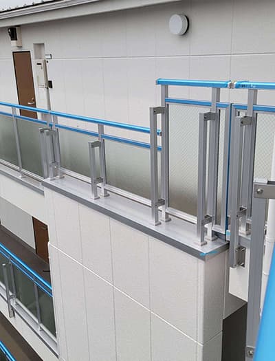 オーダーアルミ笠木手摺【材工できます】