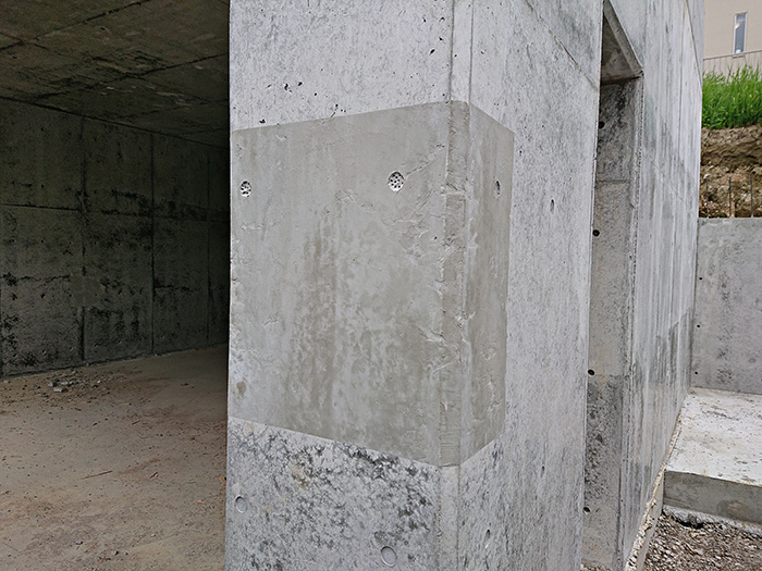 コンクリートアートシリーズ【コンクリート打ち放し 部分復元美装リペア】