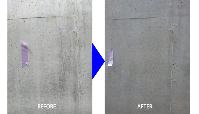 コンクリートアートシリーズ<br><br>
【コンクリート打ち放し 部分復元美装リペア】