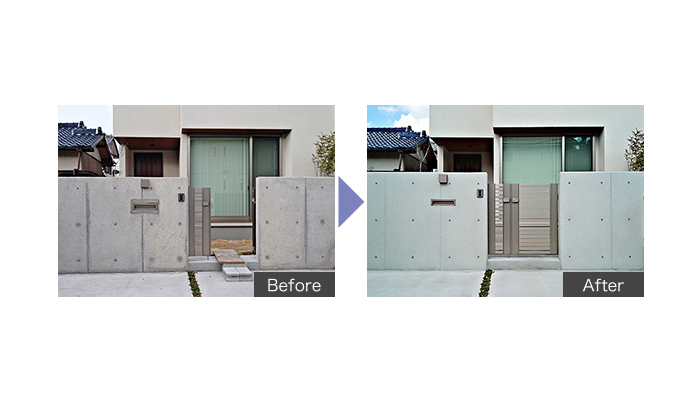 コンクリートアートシリーズ<br>
【コンクリート打ち放し 化粧施工】