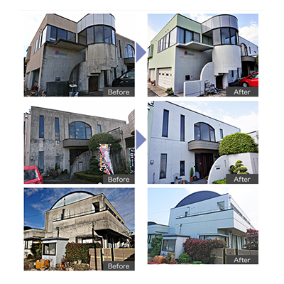 コンクリートアートシリーズ<br>
【コンクリート打ち放し 化粧施工】