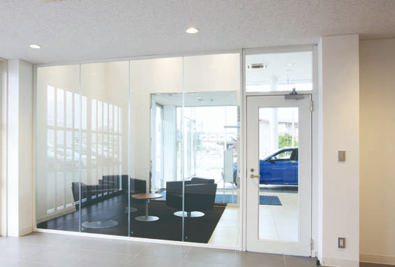 スチールパーティション/ガラスパーティション