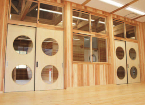 学校間仕切木製サンスクール SPW