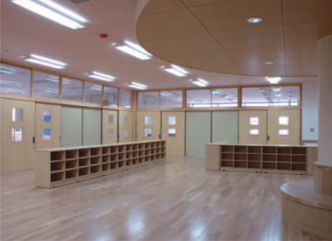 学校間仕切木製サンスクール SPW