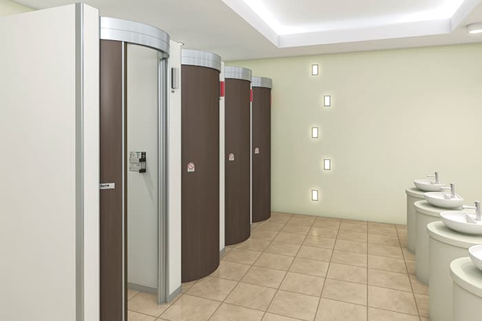 トイレブース【RブースTR40 電動タイプ】