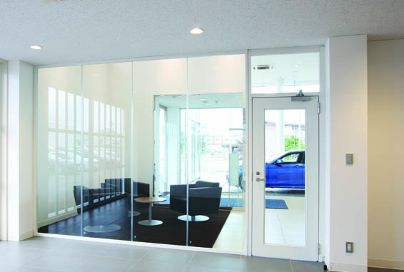 スチールパーティション/ガラスパーティション