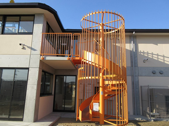 避難用 すべり台・らせん階段 スカイダー Ver.3