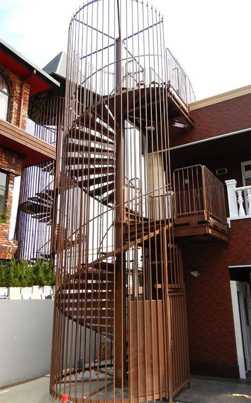 螺旋(らせん)階段 ARL型/ARSL型/山陽建工株式会社