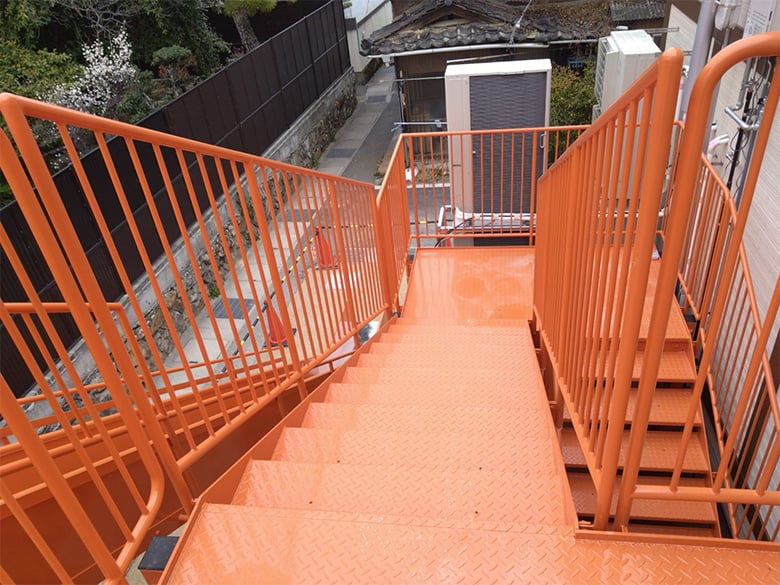 直線階段 AT型/ATS型/AZ型/山陽建工株式会社