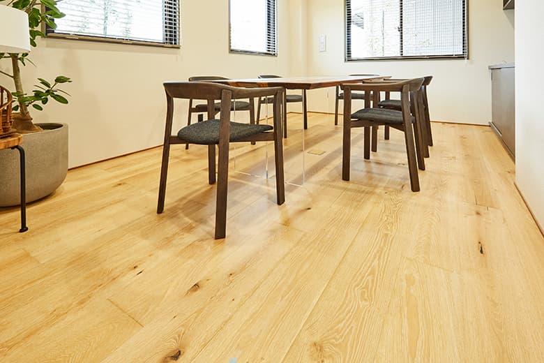 複合ヨーロッパオーク幅190(ホワイトUV)