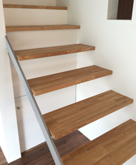 別注  オープン階段板