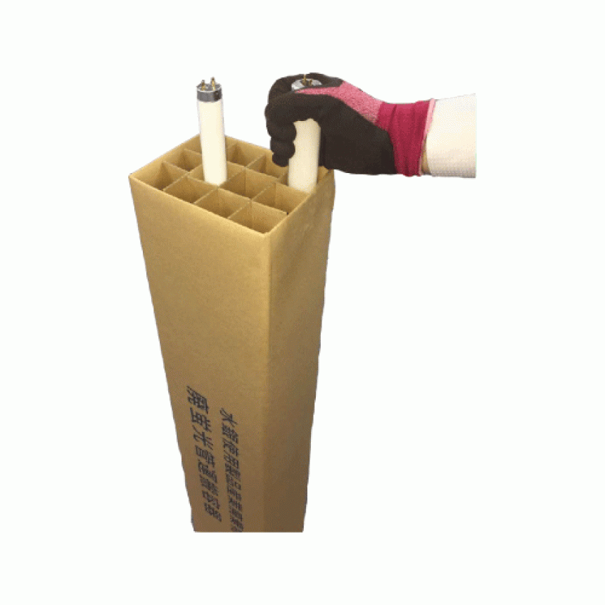 水銀使用製品産業廃棄物用【廃蛍光管保管運搬容器】