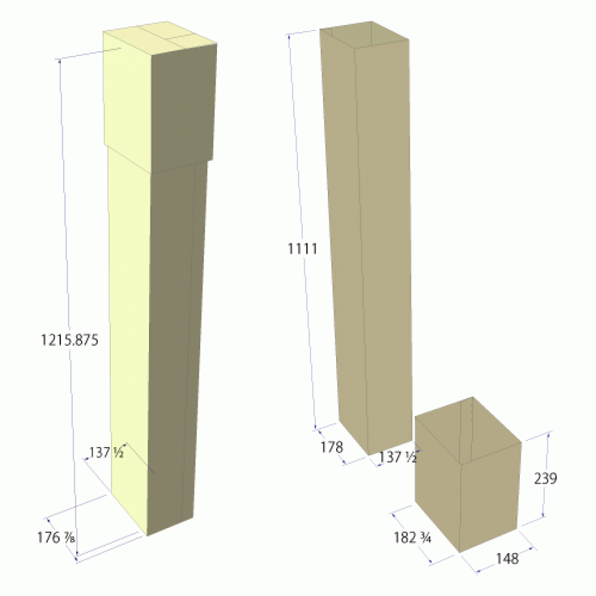 水銀使用製品産業廃棄物用【廃蛍光管保管運搬容器】