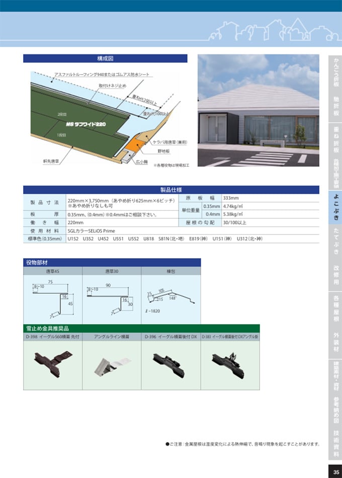 MSタフワイド220 カタログ