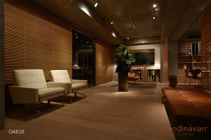 ワイドプランク オーク/無塗装/スカンジナビアンハウジング株式会社