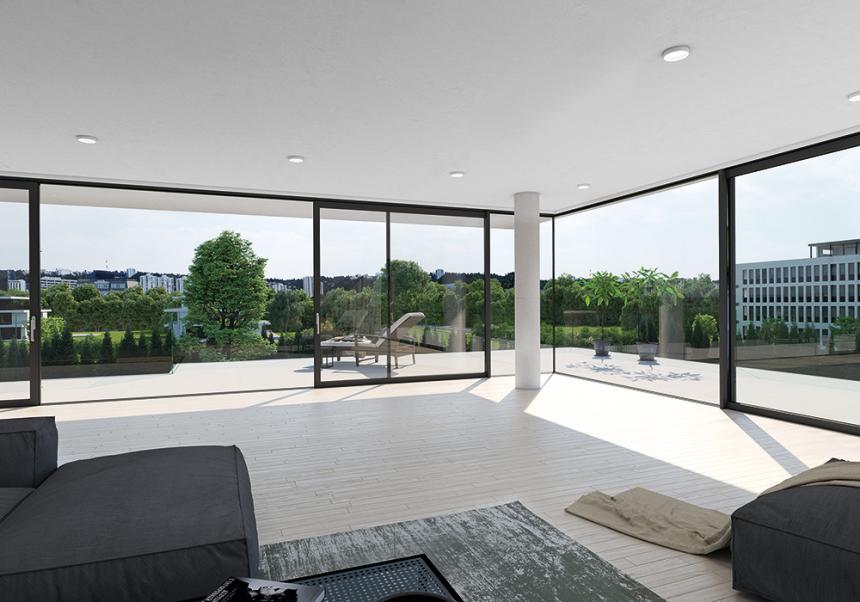 アルミ製断熱スライディング窓【Schüco ASE60】