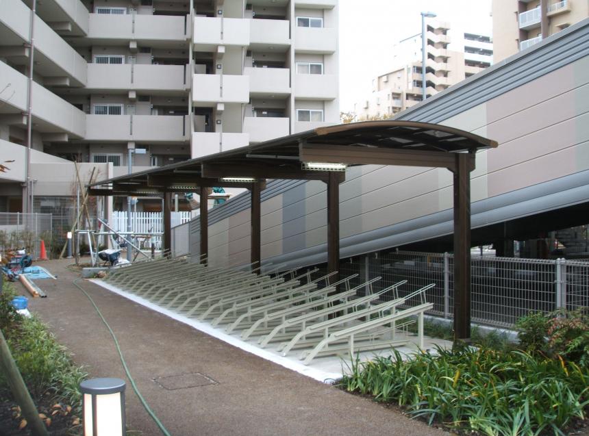 シェルタールーフ【駐輪場】