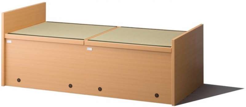 ガスダンパー式仮眠ベッド収納 2連タイプ/3連タイプ