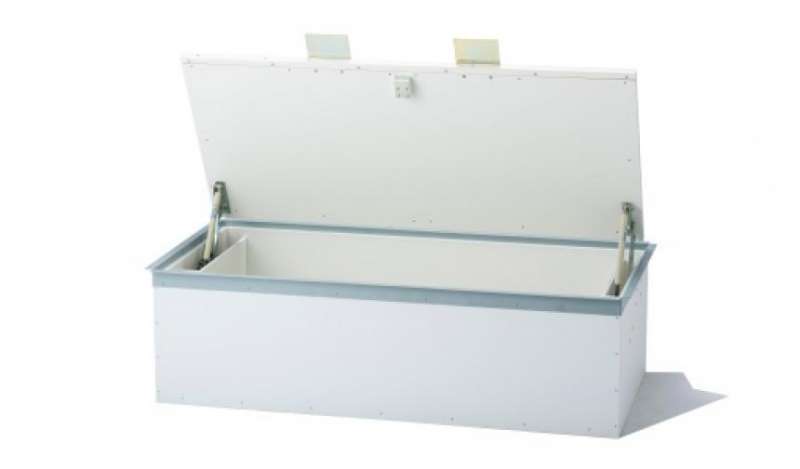 ガスダンパー式大型畳下収納庫/(半帖畳専用)