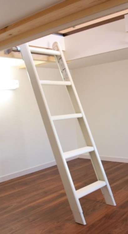 ガスダンパー式大型畳下開口ハッチ(半帖畳専用)/アルミ製床下昇降ステップ