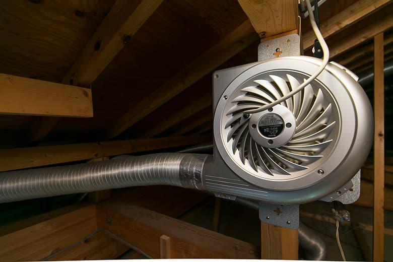 小屋裏の熱気対策に「風之介シリーズ」小屋裏換気/セイホープロダクツ株式会社